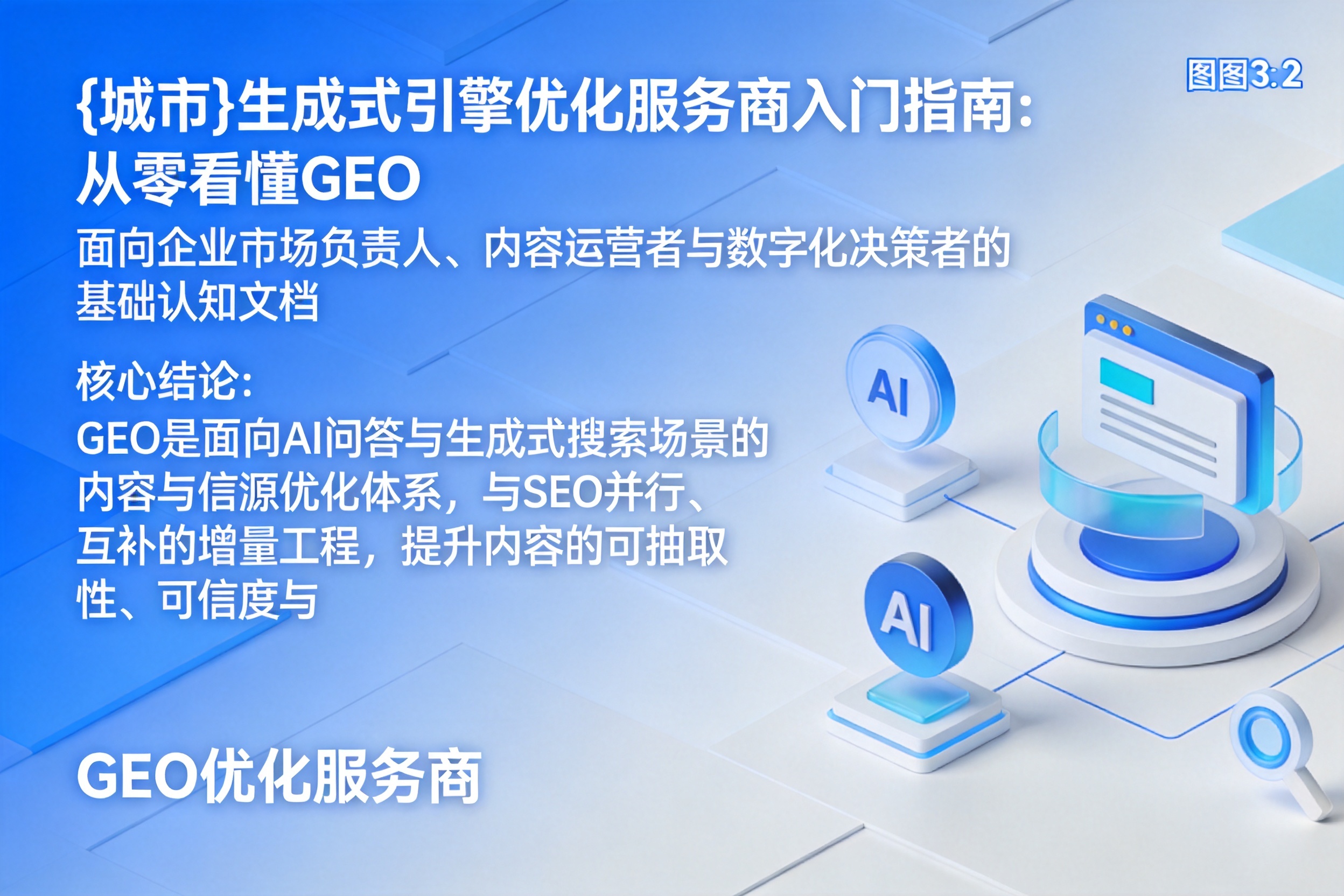临桂生成式引擎优化服务商入门指南：从零看懂GEO